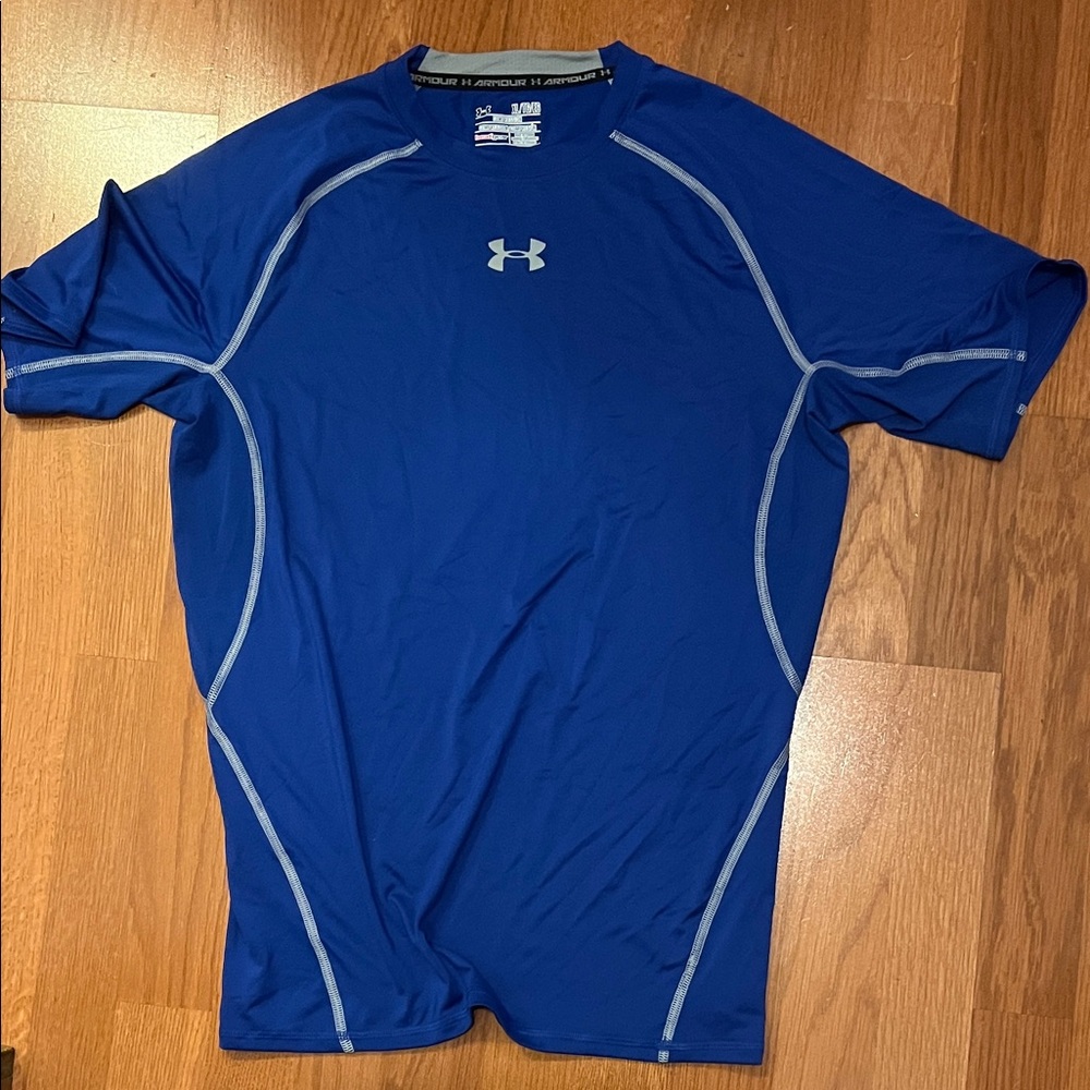Under Armour Royal Blue Performance Compression Tee